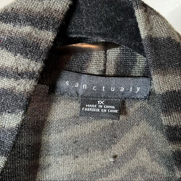 Sanctuary Animal Print Open Cardigan - Picture 5 of 6